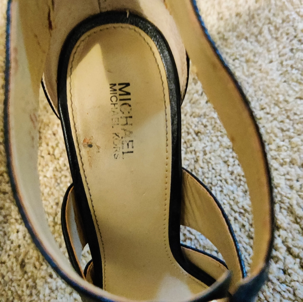 Michael Kors caged zippered Stilletto platforms Sold - Picture 7 of 16